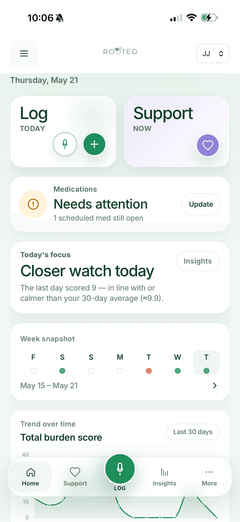 Home Screen